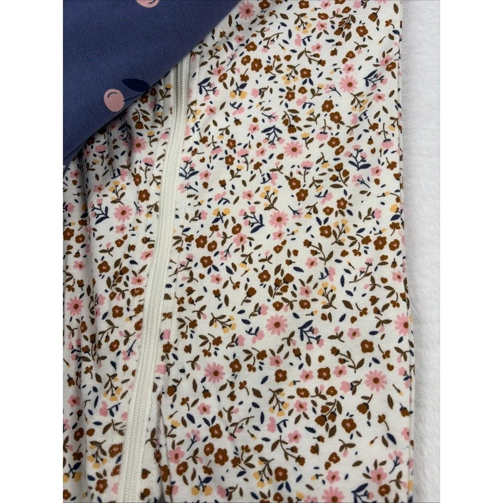 Pekkle 2-pack Sleepers - Cherries & Flowers - 18M - NWT
